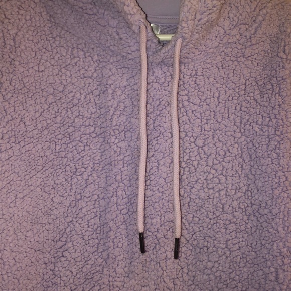 Revamped lilac cozy teddy sweater - Picture 2 of 6